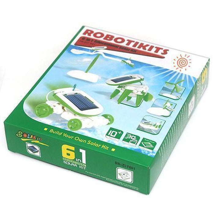 6-in-1 Educational Solar Toy DIY Kit