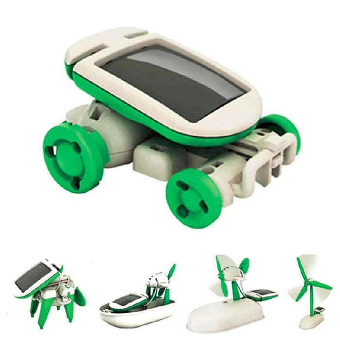 6-in-1 Educational Solar Toy DIY Kit
