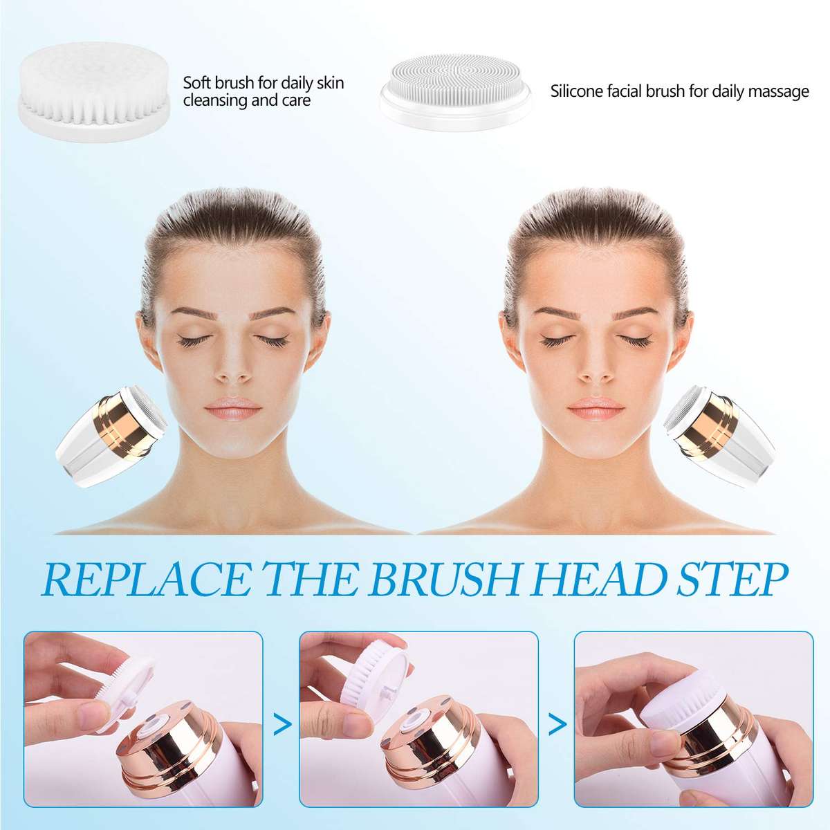 Sonic Facial Cleansing Brush