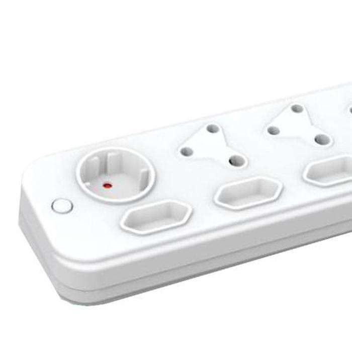 8 Way Multi Plug With 2 USB Ports