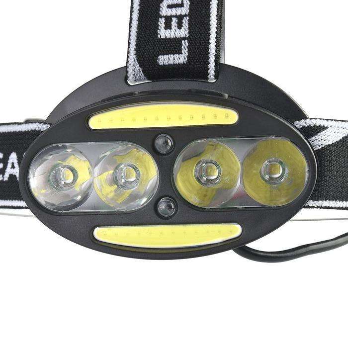 80000LM 8-LED Rechargeable Head Lamp
