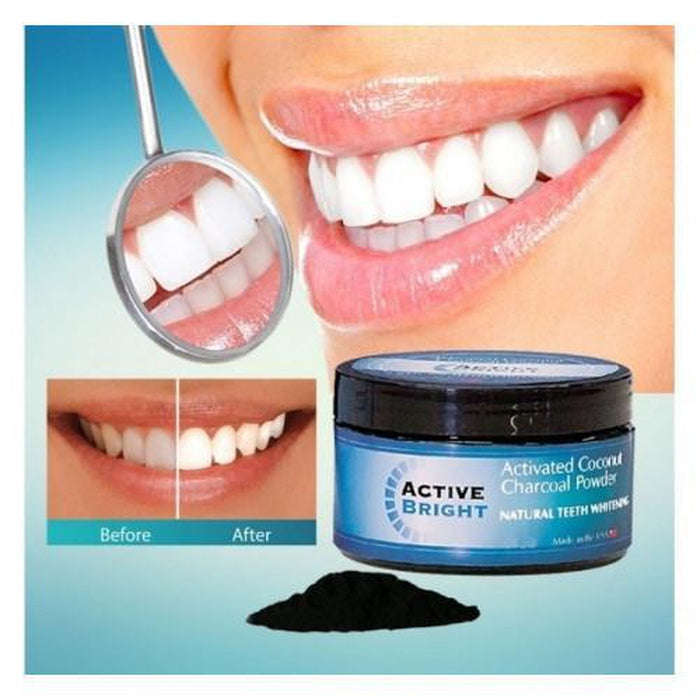 Activated Coconut Charcoal Teeth Whitening Powder