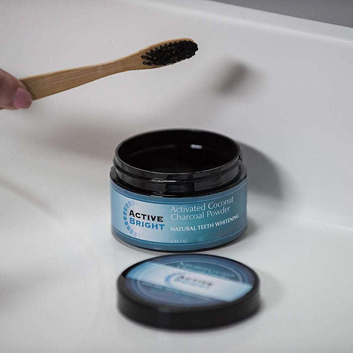 Activated Coconut Charcoal Teeth Whitening Powder