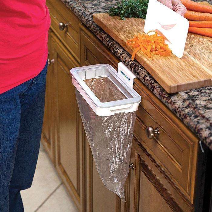 Attach-A-Trash - The Hanging Trash Bag Holder