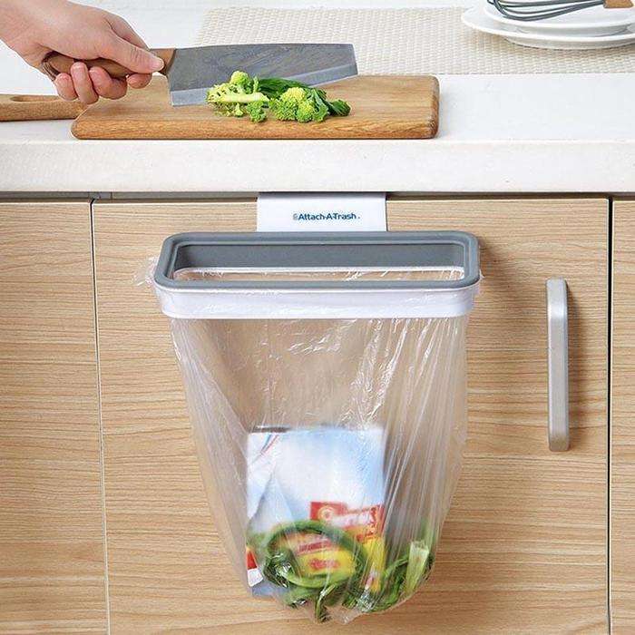 Attach-A-Trash - The Hanging Trash Bag Holder