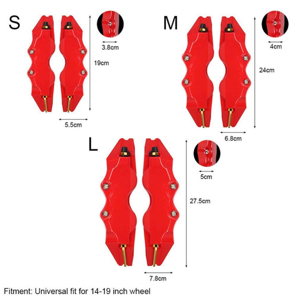 Brake Caliper Covers - Small / Red