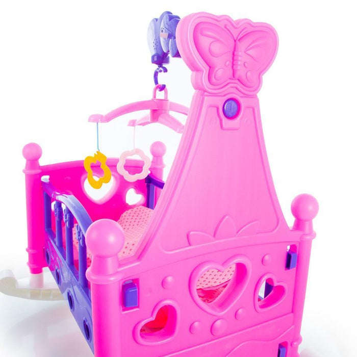 Baby Doll And Crib Set