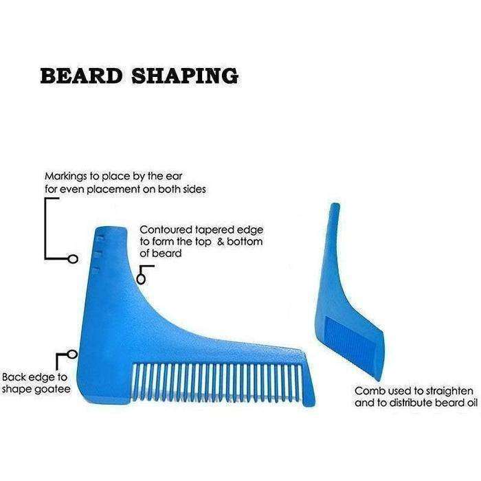 Beard Shaping Tool 2 for 1