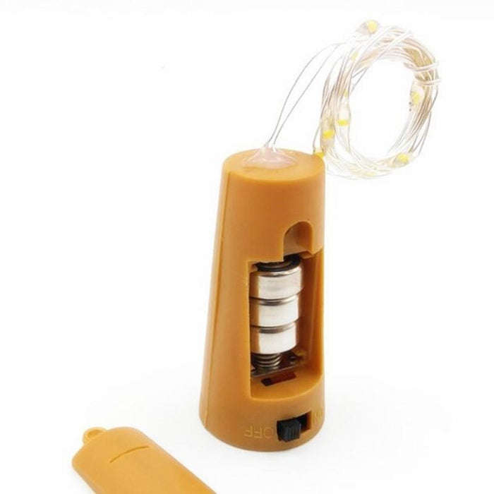 Bottle Stopper Mini String Lights - Multi-colored