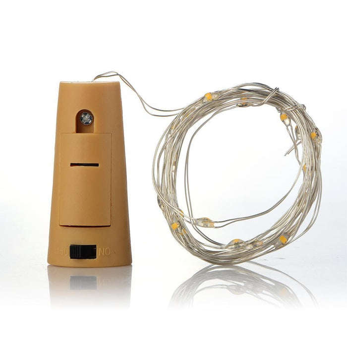 Bottle Stopper Mini String Lights - Multi-colored