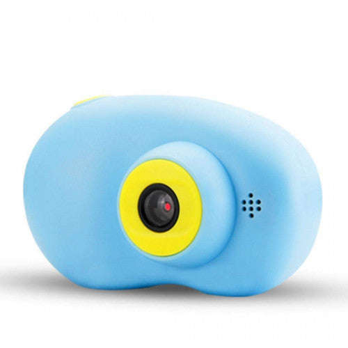 Bean Shaped Kids Digital Camera - Blue