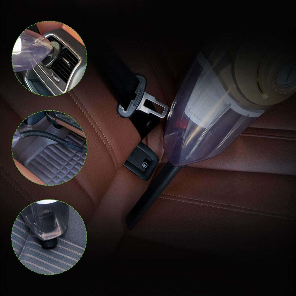 4 In 1 Portable Car Vacuum Cleaner
