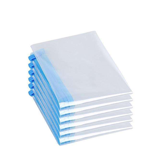COMBO: 6x Zip Seal Vacuum Storage Bags