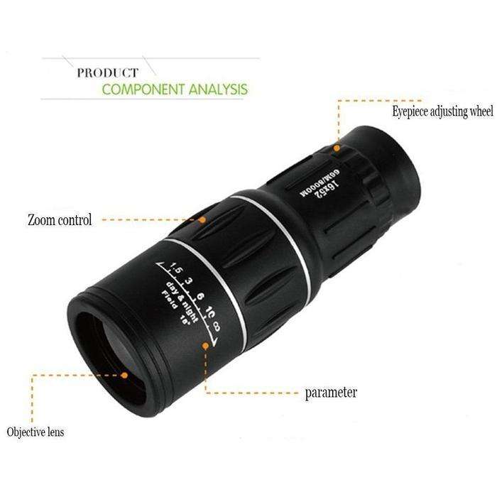 COMET 16x52 HD Mini Telescope Monocular