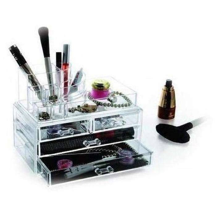 Cosmetic Display Organiser With Drawers