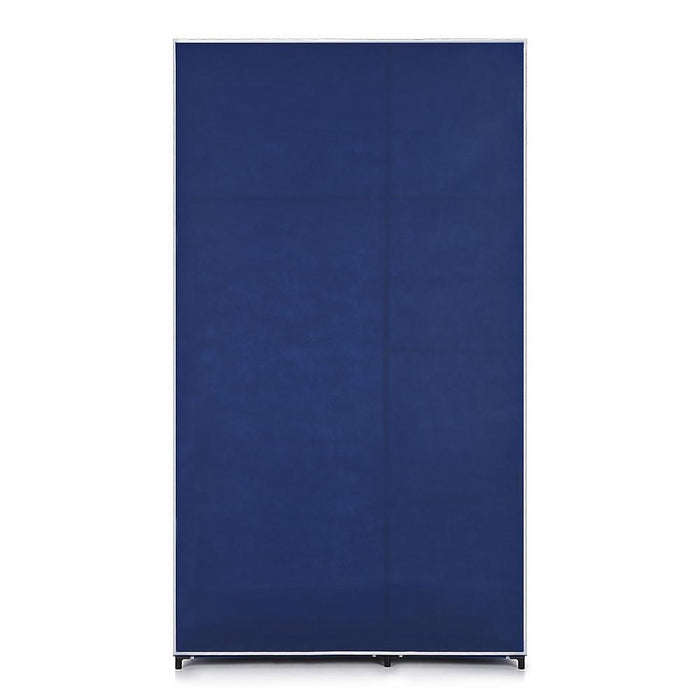 Double Canvas Wardrobe - Black