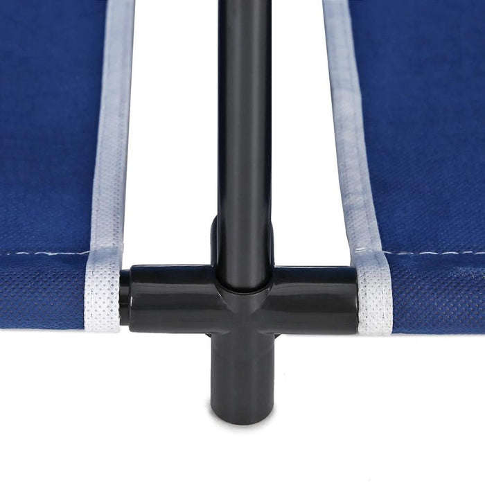 Double Canvas Wardrobe - Black