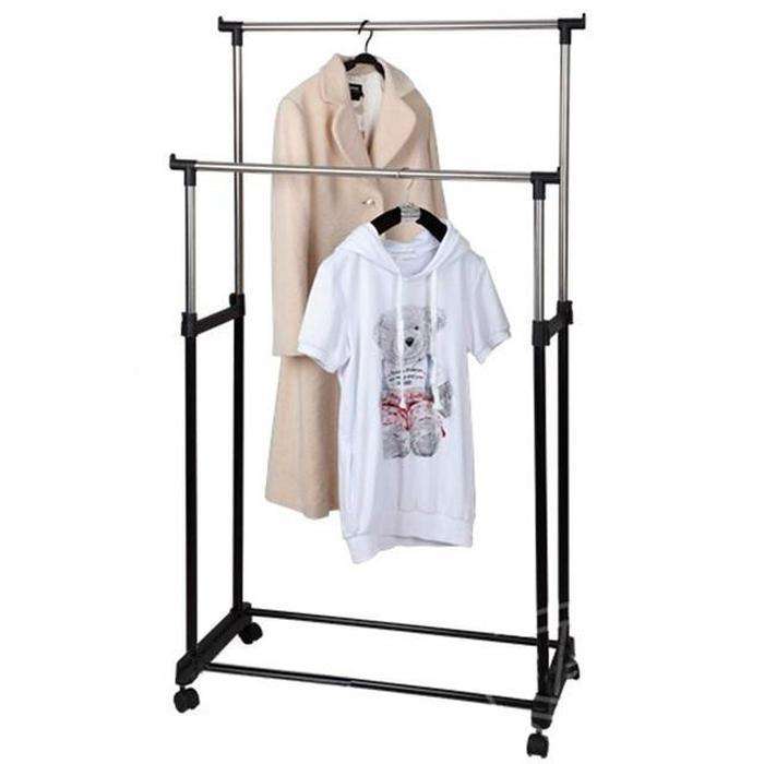 Double Pole - Telescopic Clothes Hanger