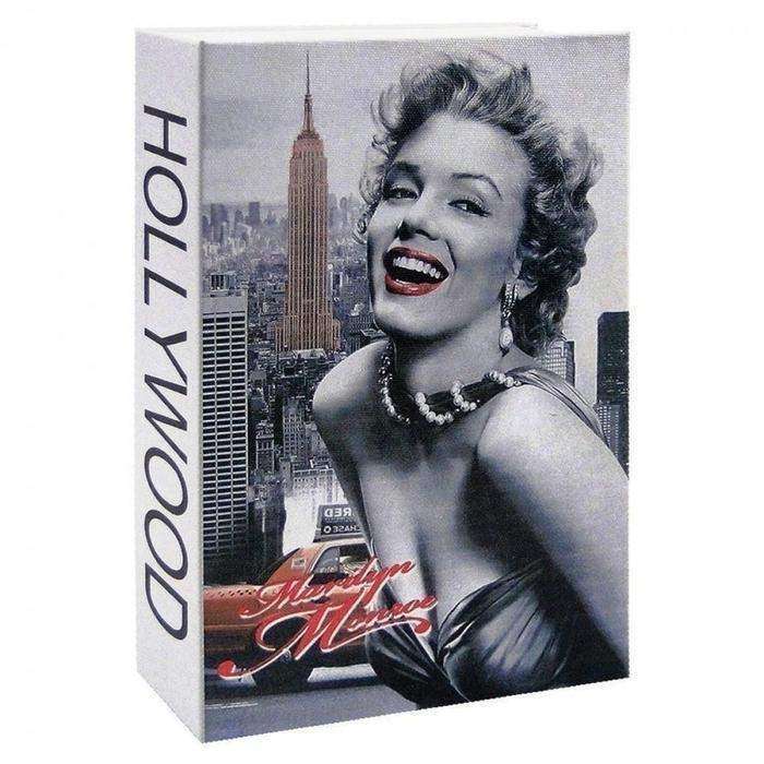 Book Safe With Key Lock - Marilyn Monroe