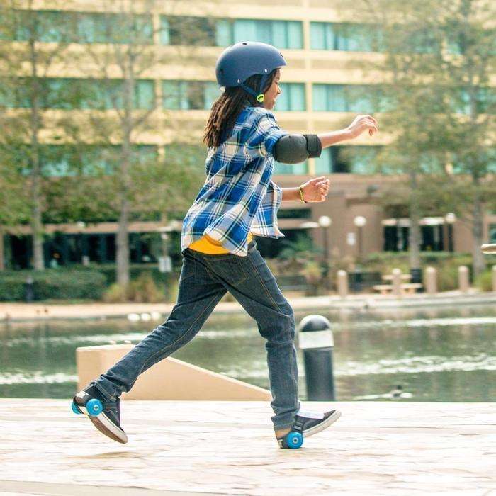 Clip-On Heel Roller Skates - Green