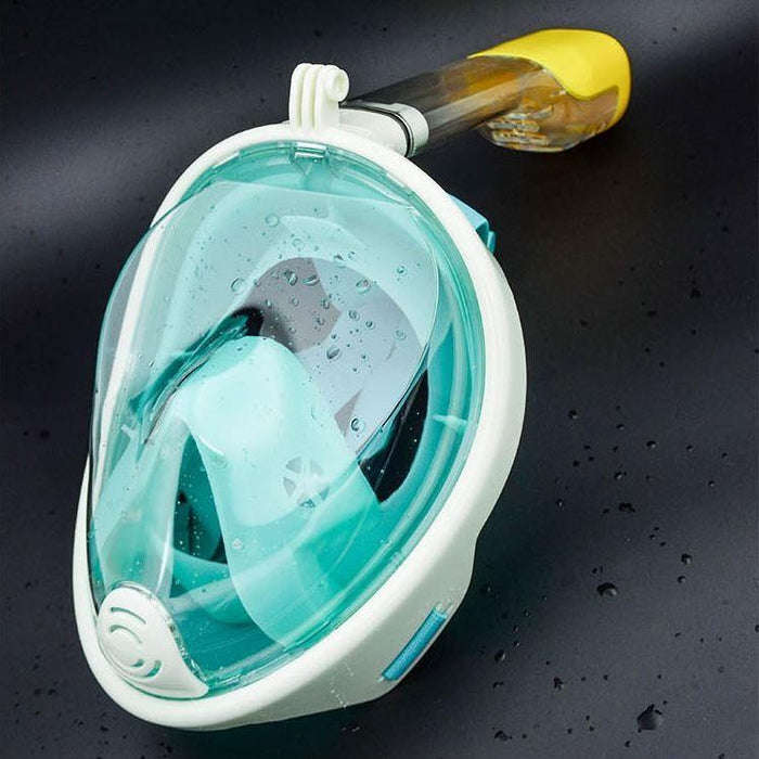Full Dry Snorkeling Mask - S/M / Green