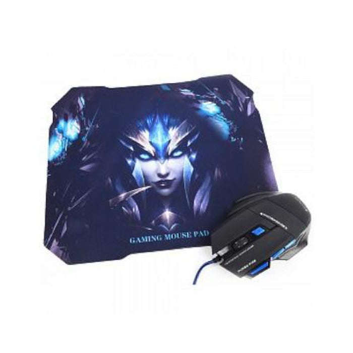 Gaming Mouse And Mouse Pad Set
