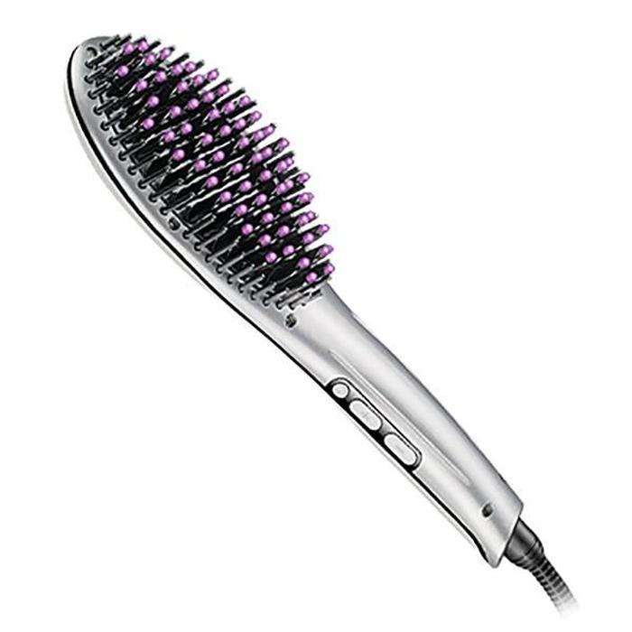 Gemei Professional Hair Straightener Brush