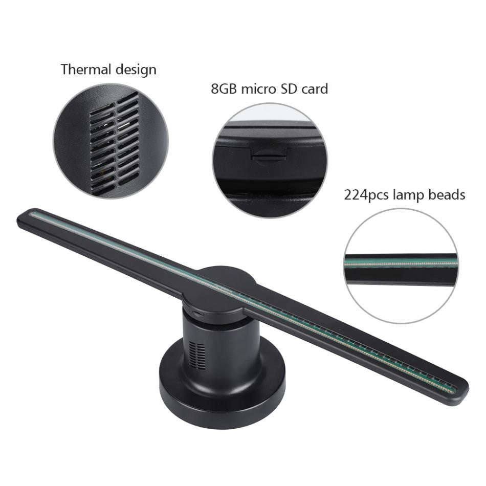 3D Holographic Display Fan