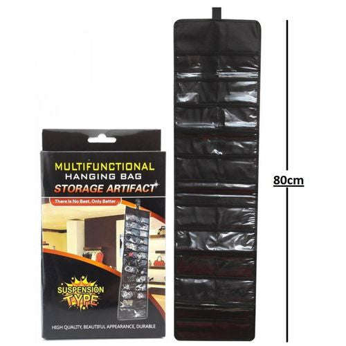 2-for-1 30 Pocket Hanging Organizer