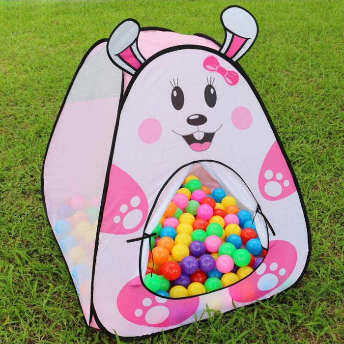 Kids Cartoon Play Tents - Rabbit