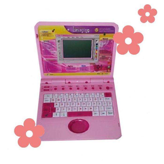 Kids Learning Laptop - Pink