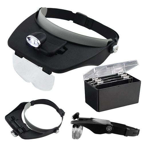 LED Magnifying Headband