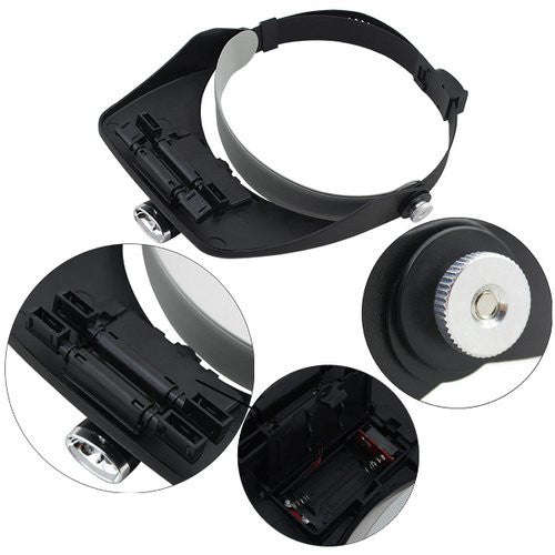 LED Magnifying Headband