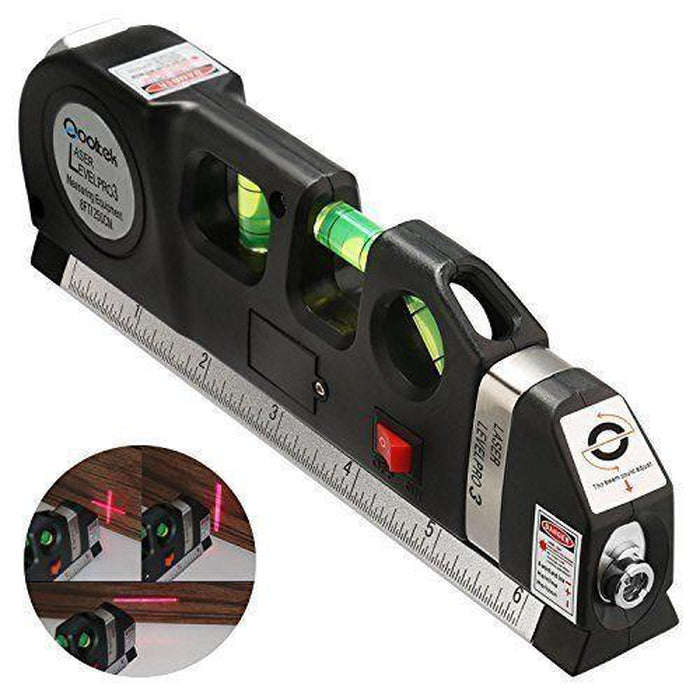 Level Laser 2.5M Measuring Tape