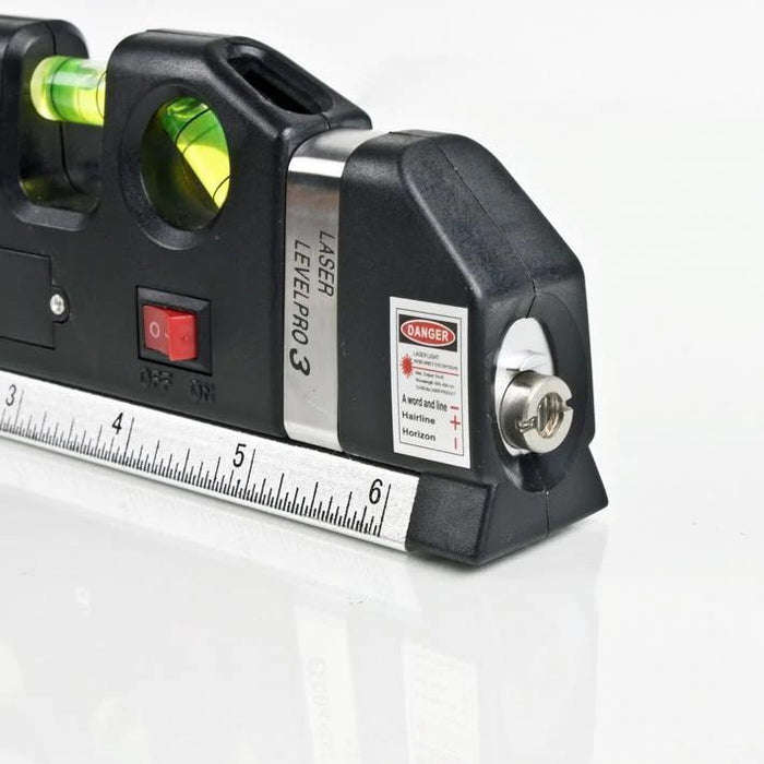 Level Laser 2.5M Measuring Tape