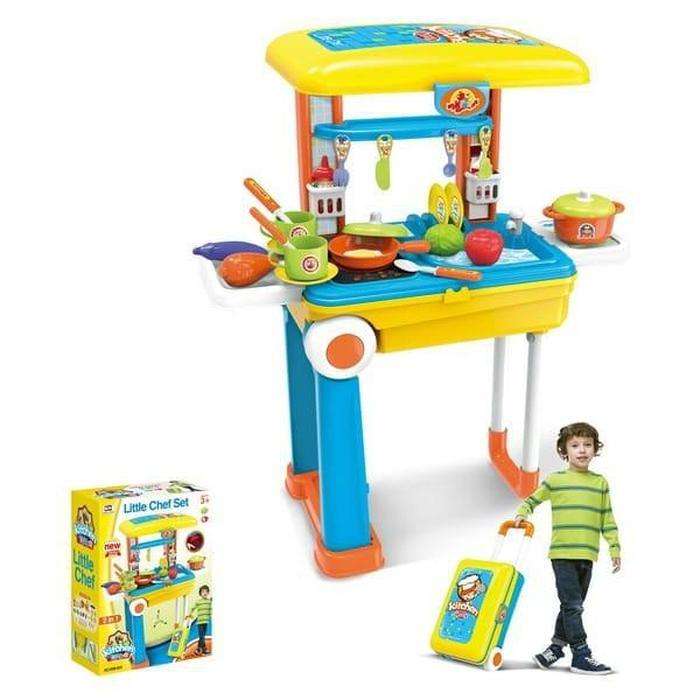 Little Luggage Sets - Yellow Kitchen Set