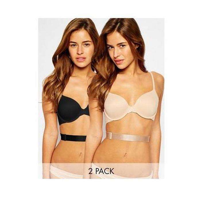 Low Back Bra Strap (Pack Of 2)