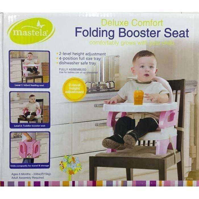 Mastela Deluxe Comfort Folding Booster Seat