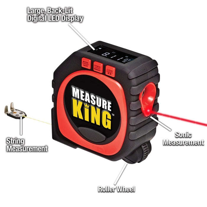 Measure King 3-in-1 Digital Tape Measure