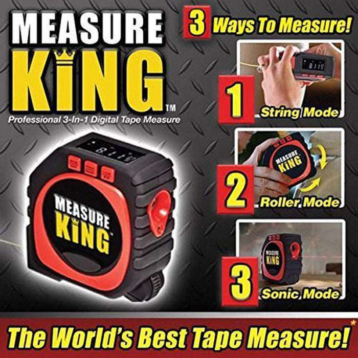 Measure King 3-in-1 Digital Tape Measure