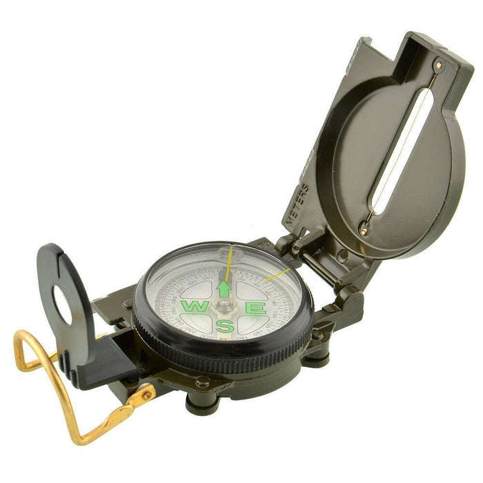 Metal Case Liquid Filled Lensatic Compass