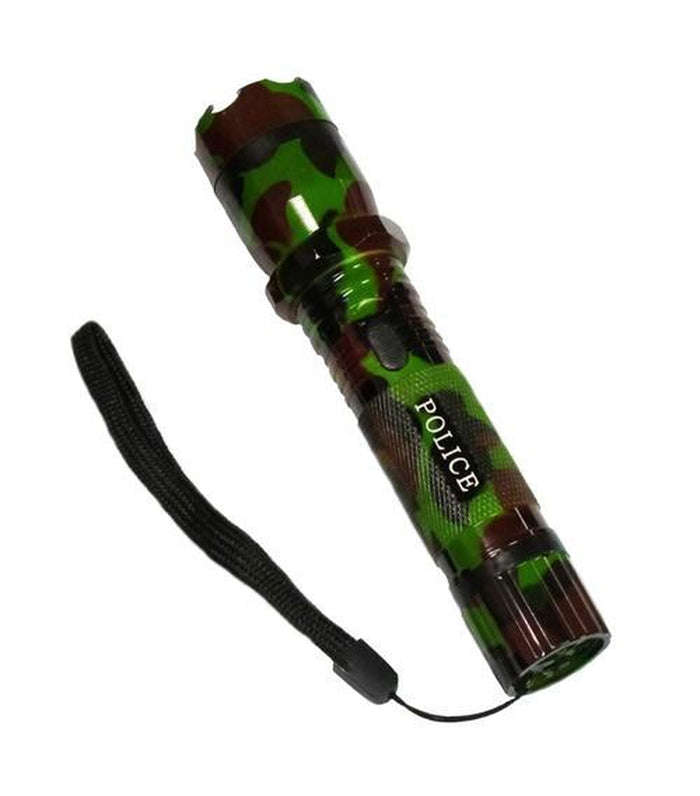 Million Volt Rechargeable Stun Gun Flashlight