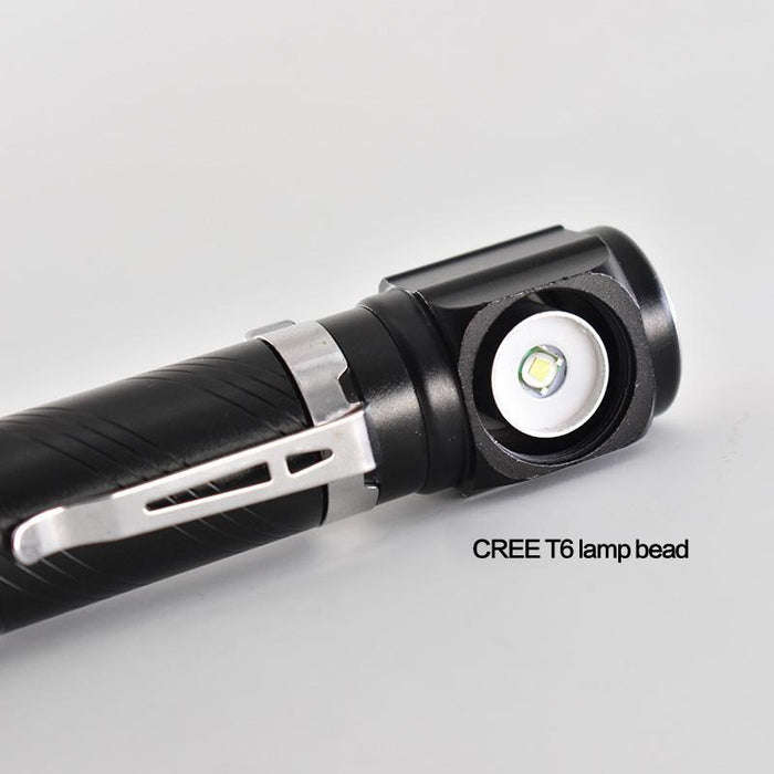 Mini Flashlight With Magnet And USB Charging