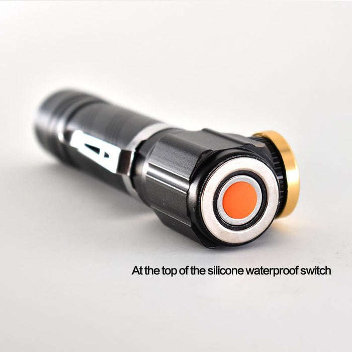 Mini Flashlight With Magnet And USB Charging