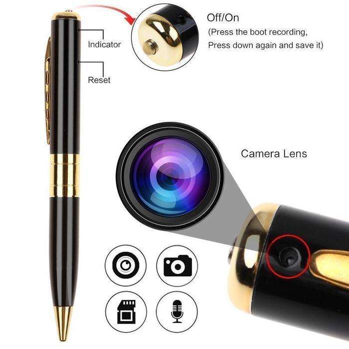 Mini Spy Pen With HD Video Recorder