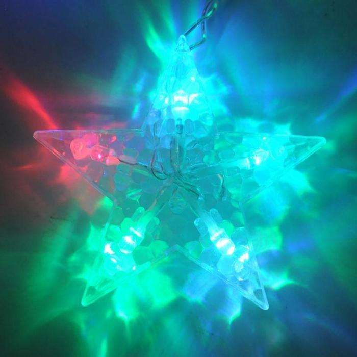 Multi Colored Hanging Stars String Light