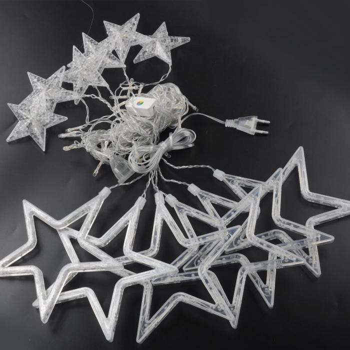 Multi Colored Hanging Stars String Light