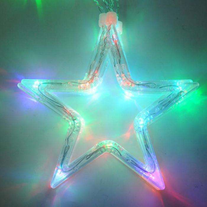 Multi Colored Hanging Stars String Light
