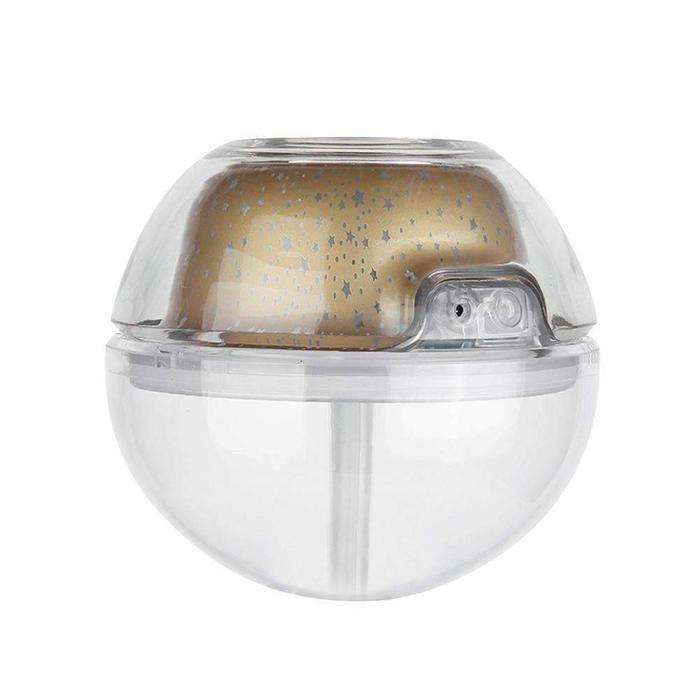 Projection Night Light Humidifier - Gold
