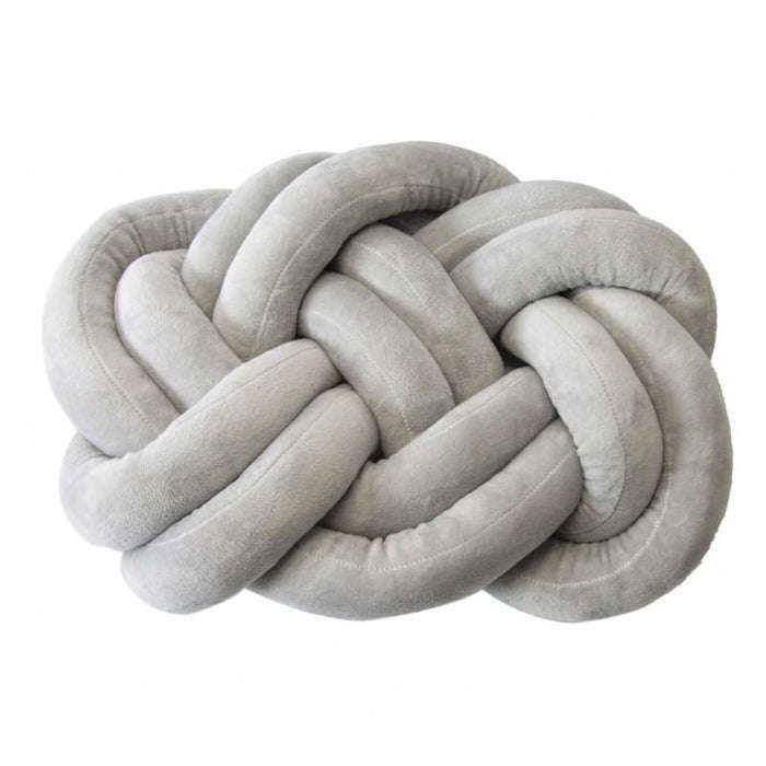 Rectangular Knot Pillow - Mint